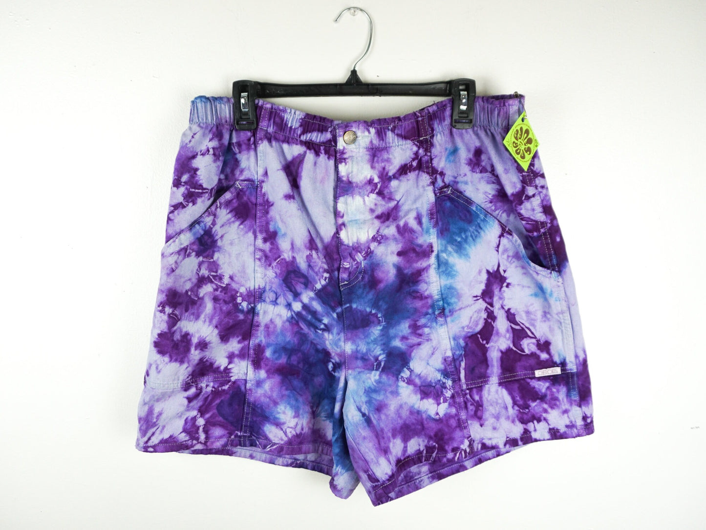 Tie Dye Jean Shorts Size Large