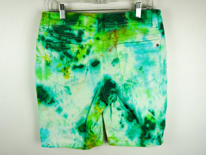 Tie Dye Jean Shorts Size Medium