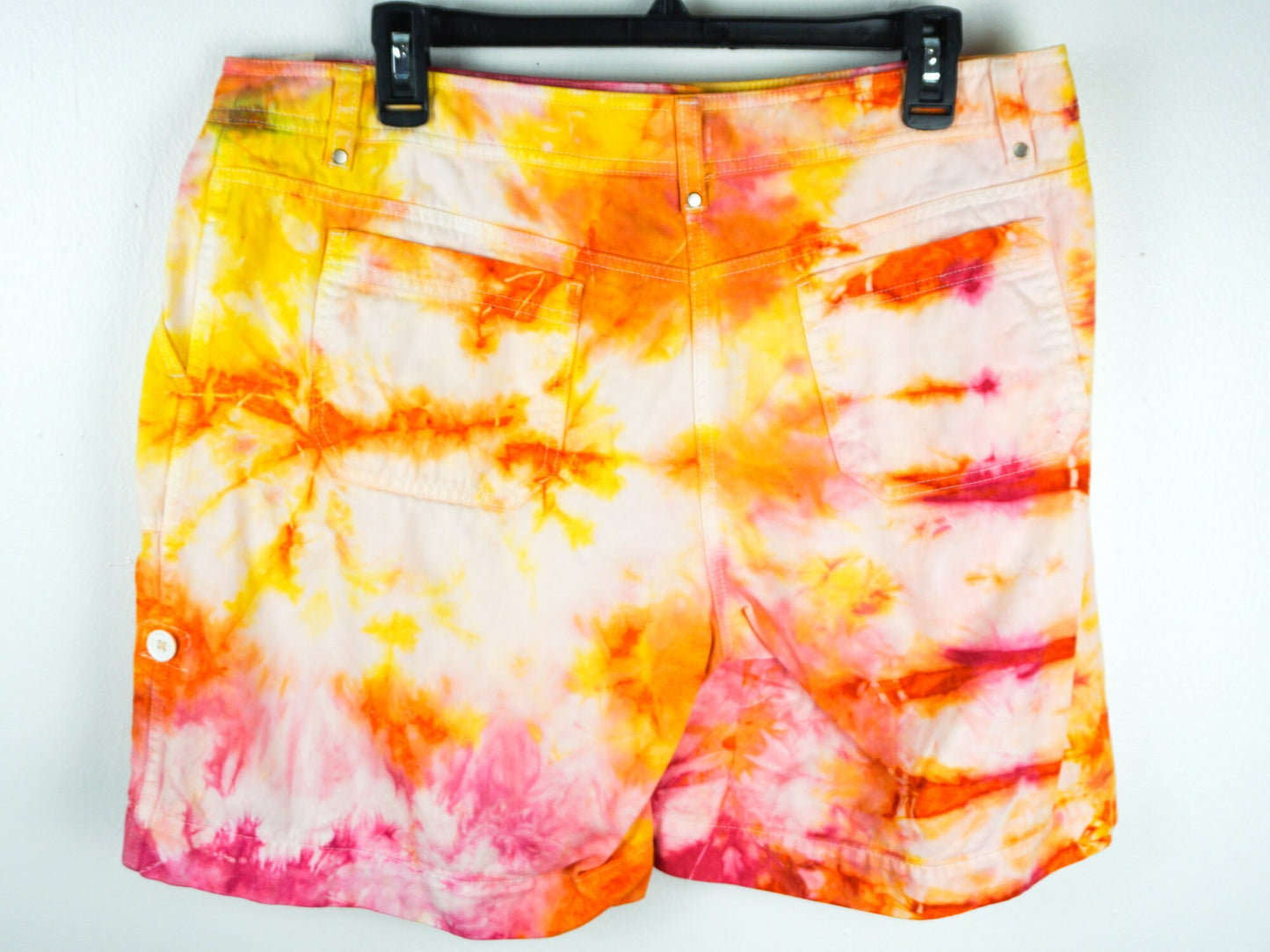 Tie Dye Jean Shorts Size Large