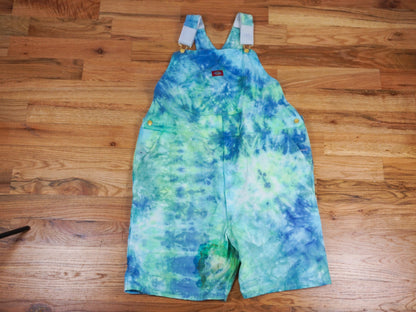 Tie-dye Overalls Shorts Size 1x 2x 16 18 20