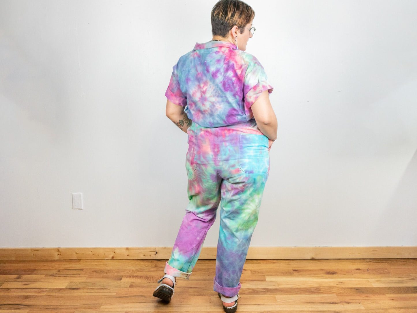 Tie-dye Coveralls Size 12 L Large