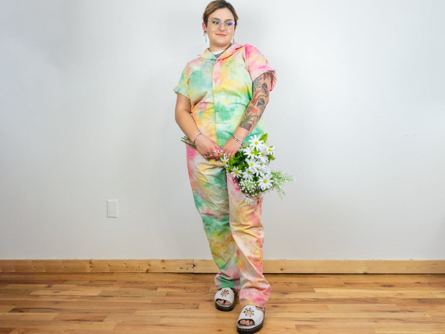 Tie-dye Coveralls Size 12 L Large
