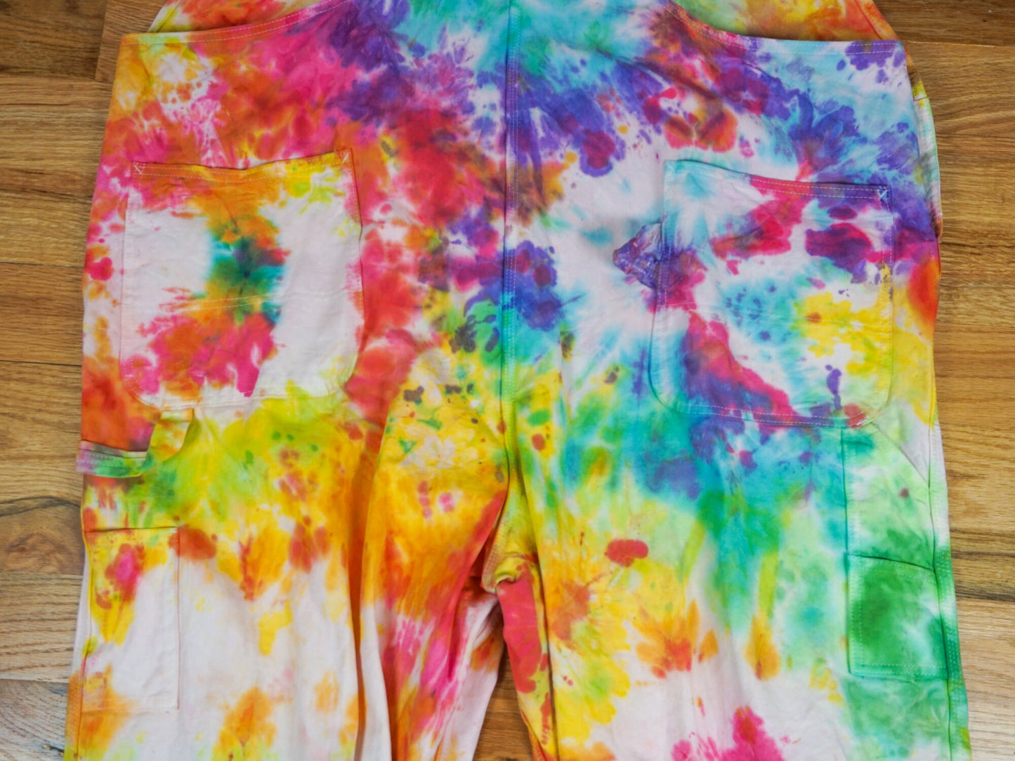 Tie-dye Overalls Size 3X 4X 28 30 32