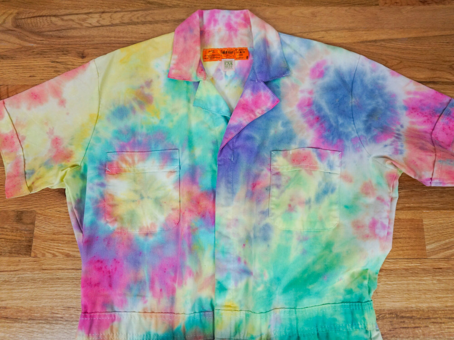 Tie-dye Coveralls Size 12 L Large