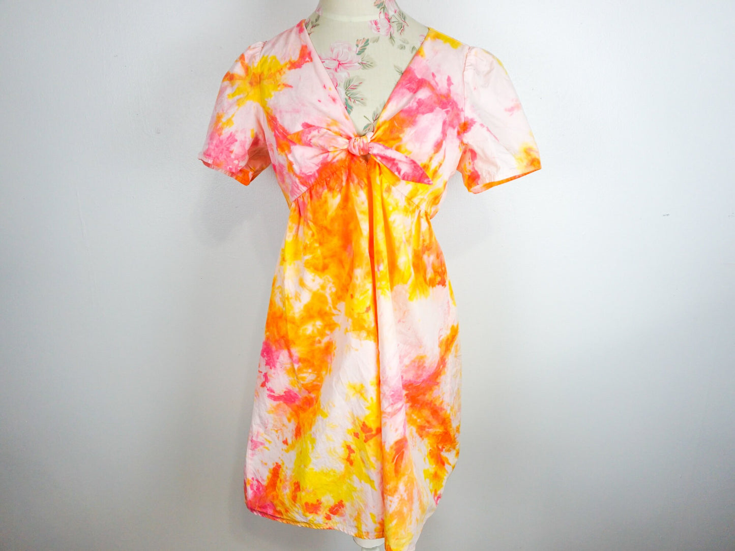 Tie Dye Mini Dress  Size XS S