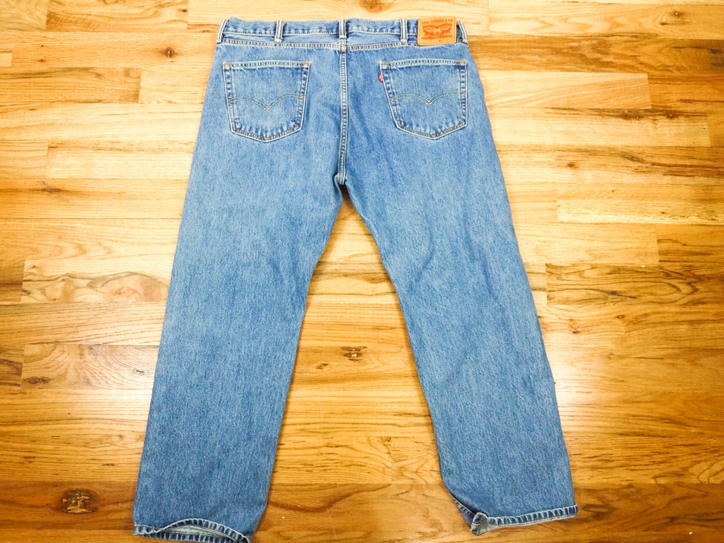 Loose Fit Blue Jeans Size 1X 2X