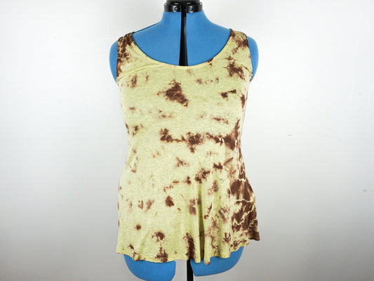 Earthy Tie Dye Tank Top Size M