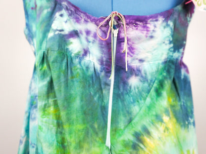 Rainbow Purple Tie Dye Dress Size 2X