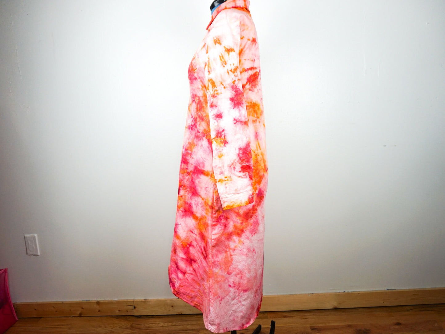 Pink Orange Tie Dye Dress Size Unisex 1X