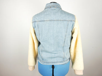 Vintage Denim Jacket Size Medium Large