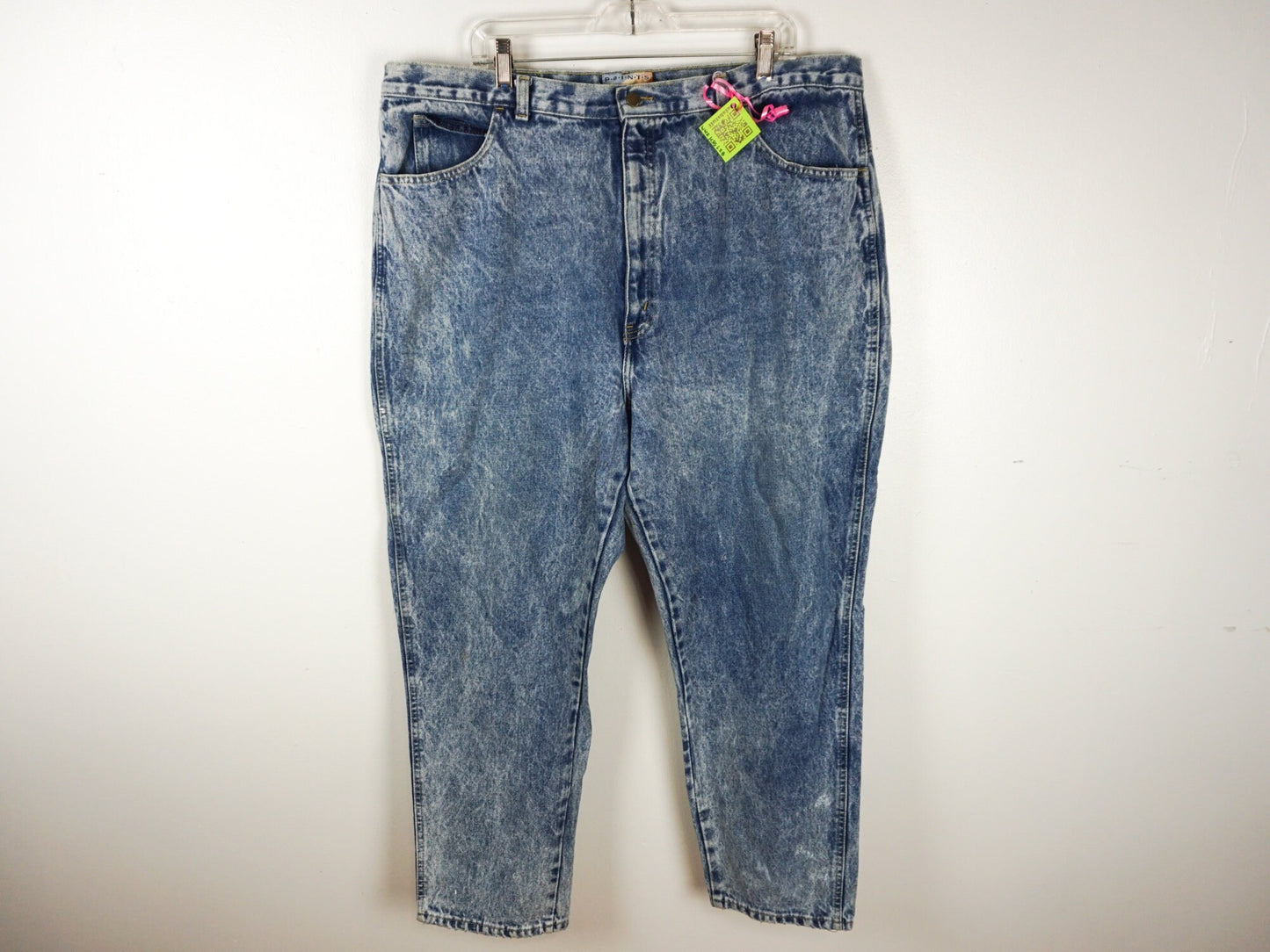 Loose Fit Jeans 80s Light Wash Size 1X