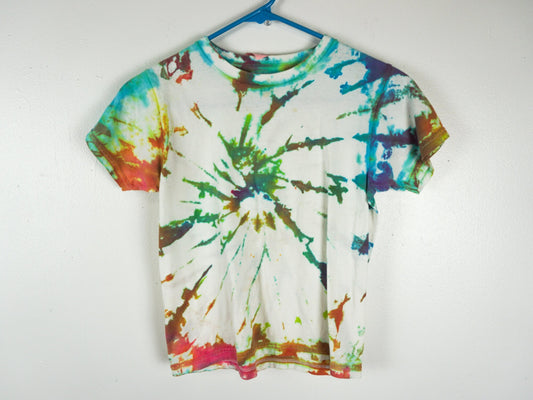 Children's Tie Dye Shirt T Shirt Size Unisex Kids Large