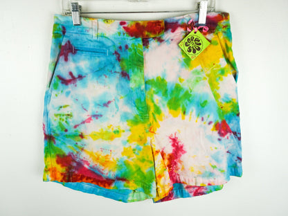 Tie Dye Jean Shorts Size Medium