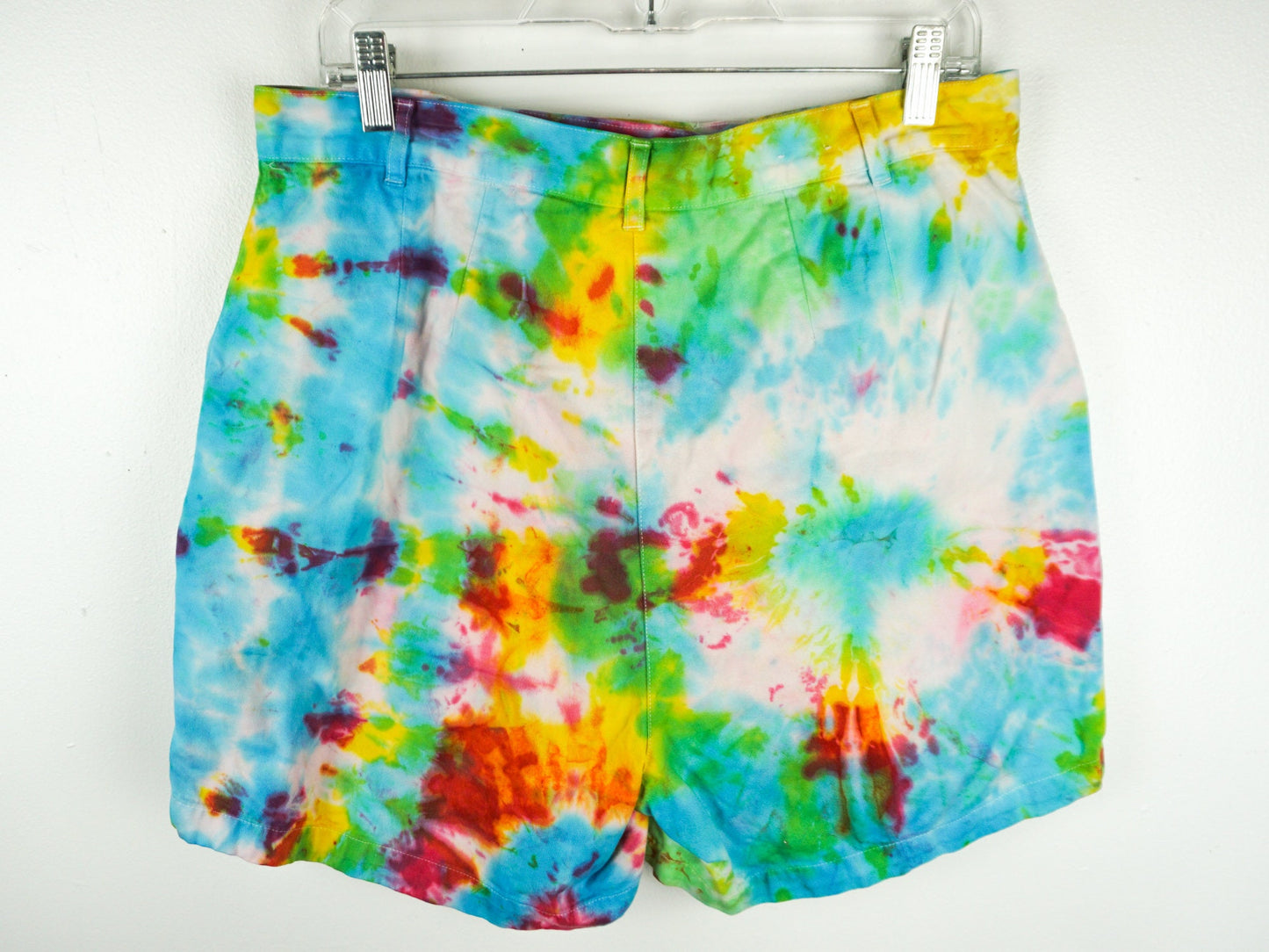 Tie Dye Jean Shorts Size Medium