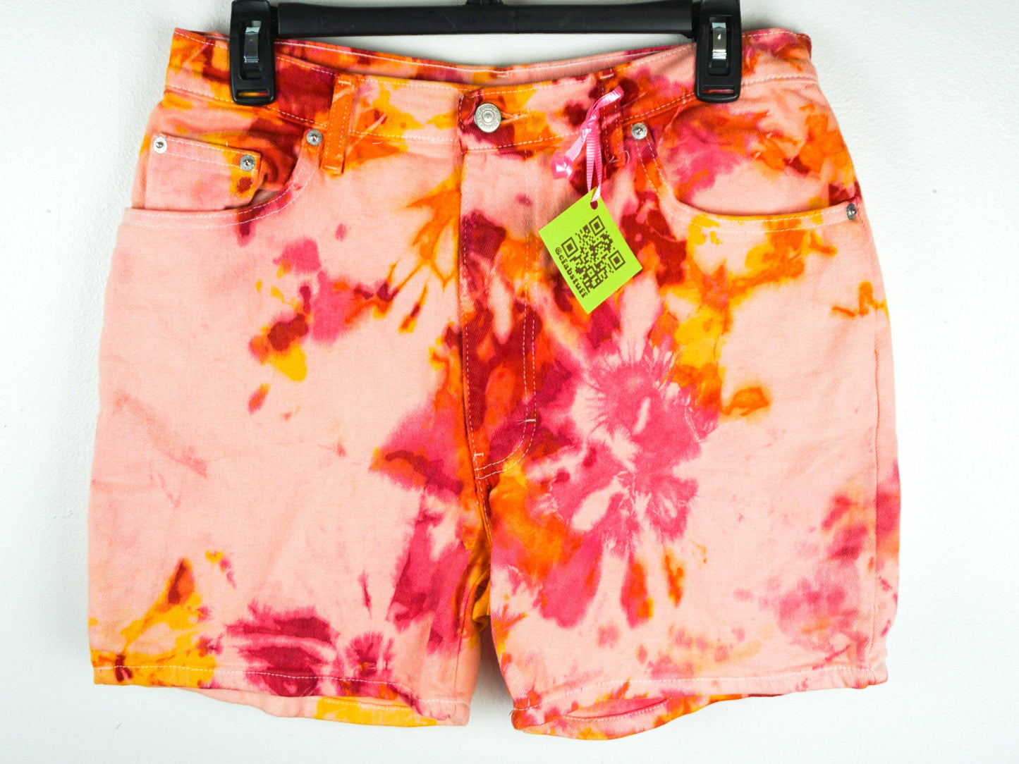 Tie Dye Jean Shorts  Size  Medium