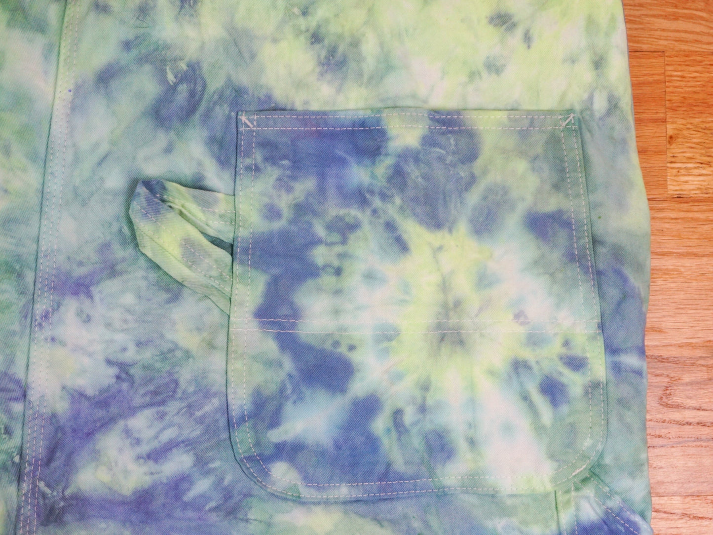 Tie-dye Overalls Shorts Size 1x 2x 16 18 20