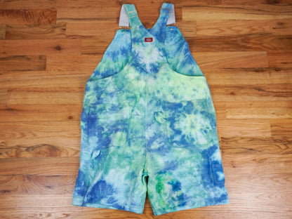 Tie-dye Overalls Shorts Size 1x 2x 16 18 20