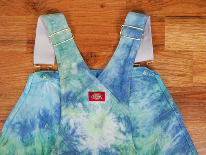 Tie-dye Overalls Shorts Size 1x 2x 16 18 20