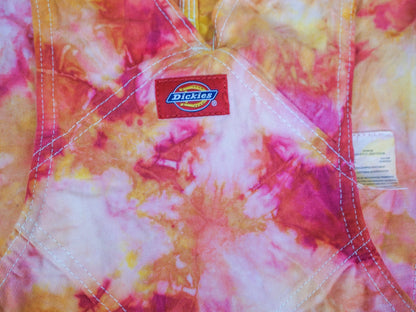 Tie-dye Overalls Shorts Size 2X