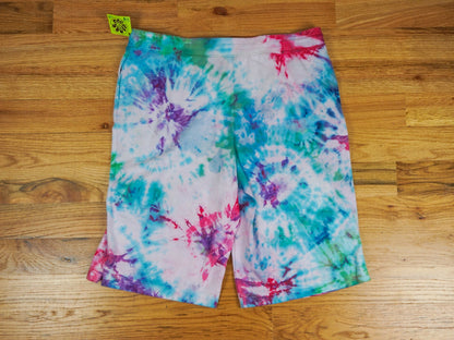 Tie Dye Cotton Shorts Size Extra Large