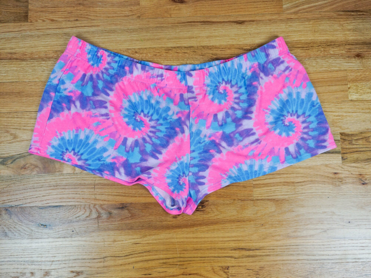 Tie Dye Cotton Candy Booty Shorts Size 3X