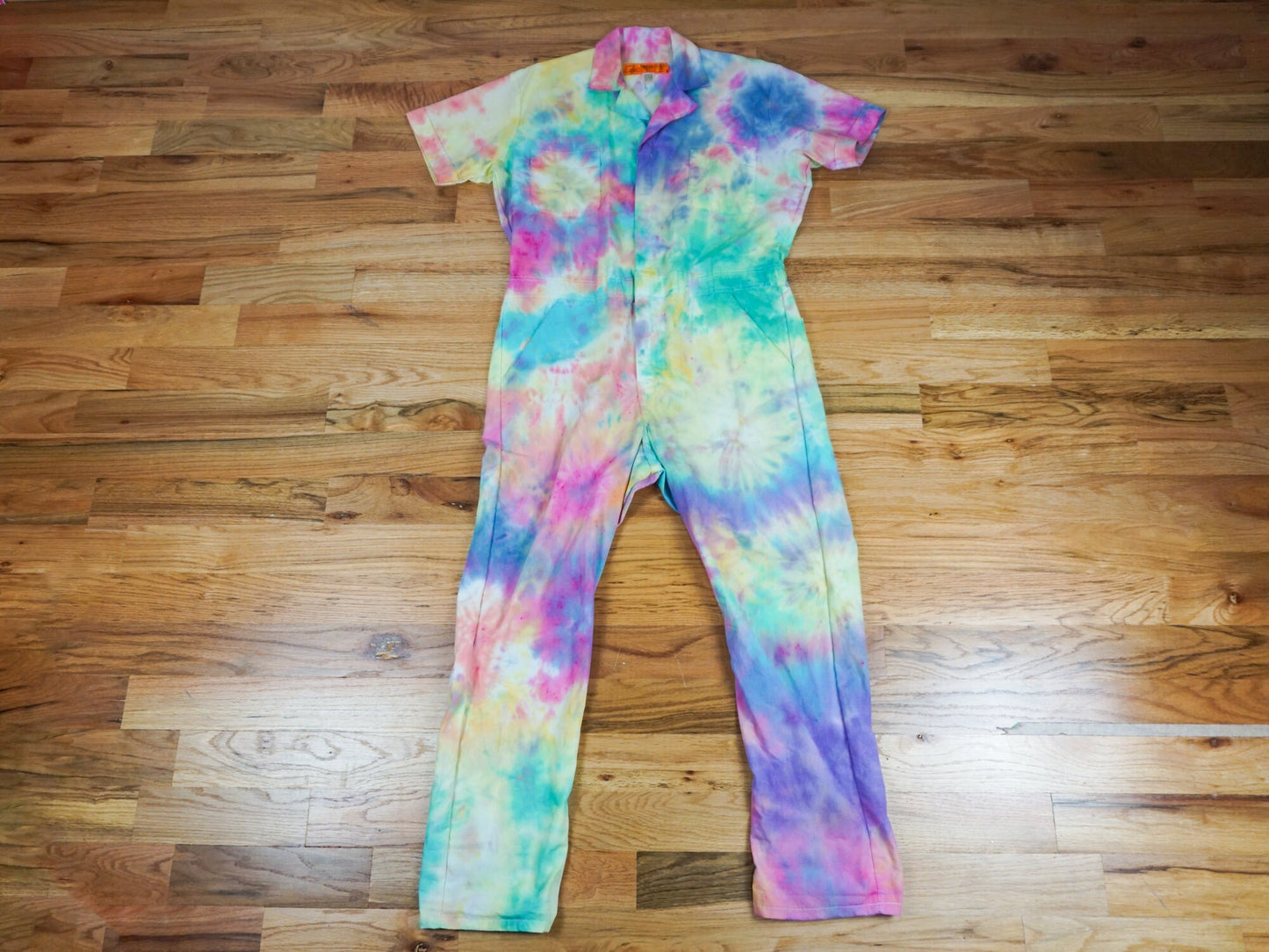 Tie-dye Coveralls Size 12 L Large