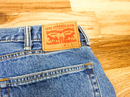 Loose Fit Blue Jeans Size 1X 2X