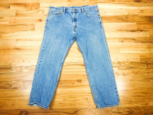 Loose Fit Blue Jeans Size 1X 2X