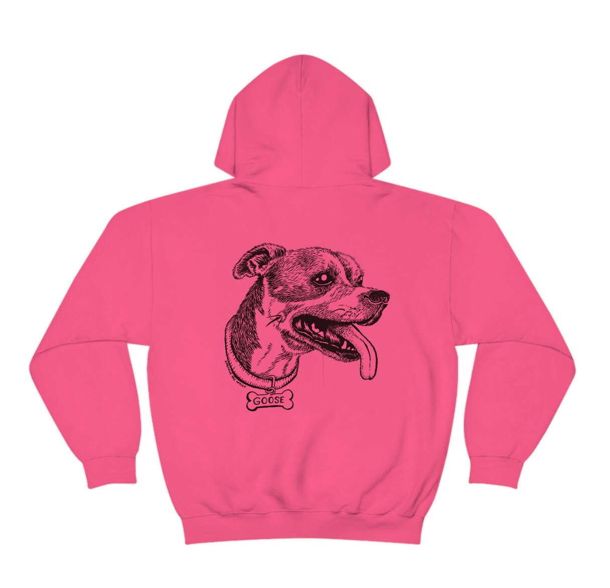 Custom Pet Portrait Hoodie