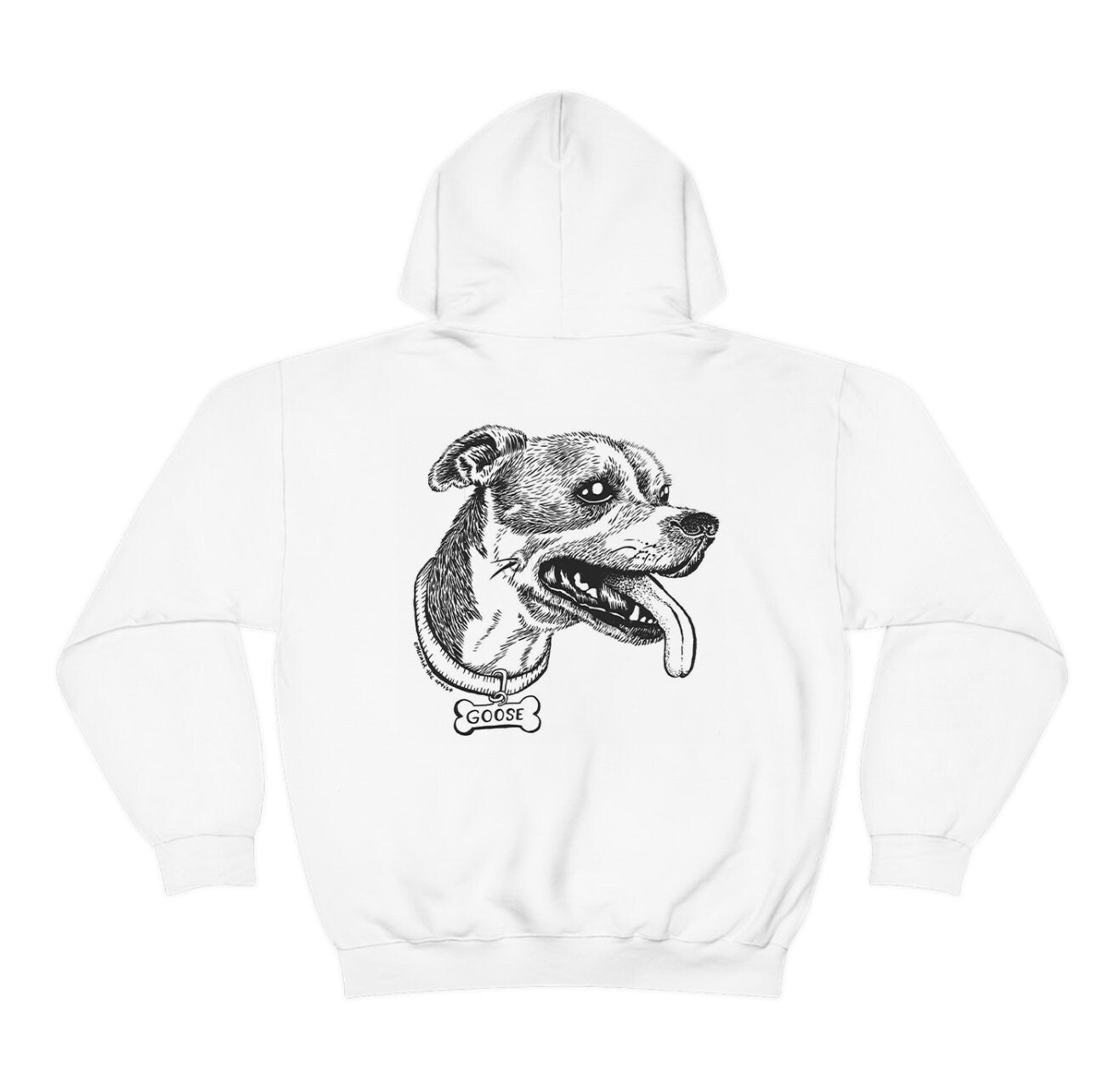 Custom Pet Portrait Hoodie