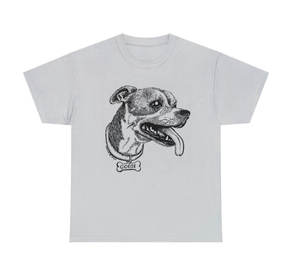 Custom Pet Portrait T Shirt