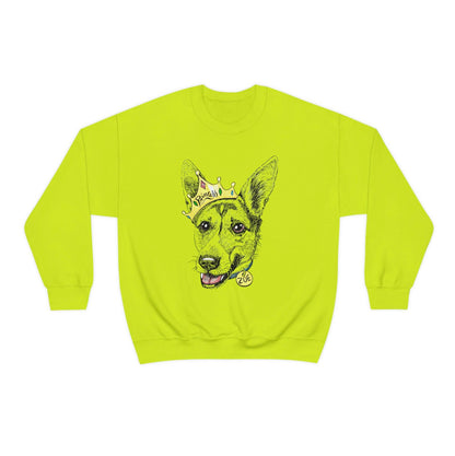 Custom Pet Portrait Crew Sweatshirt