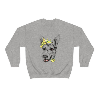 Custom Pet Portrait Crew Sweatshirt