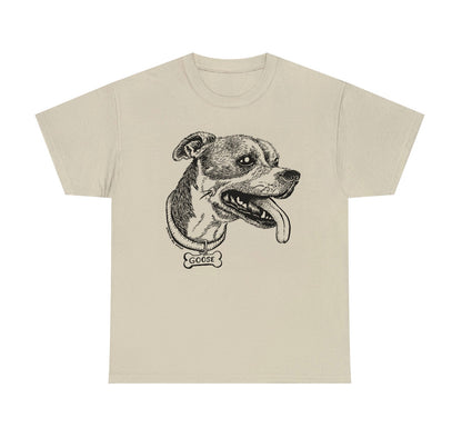 Custom Pet Portrait T Shirt