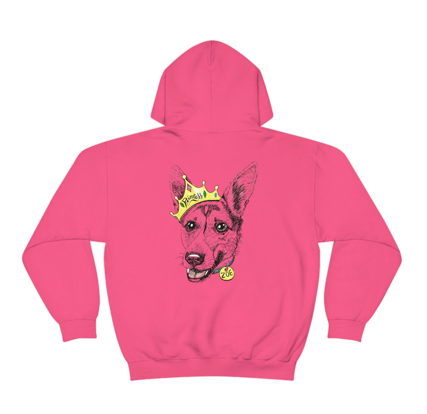 Customized Pet Portrait Hoodie