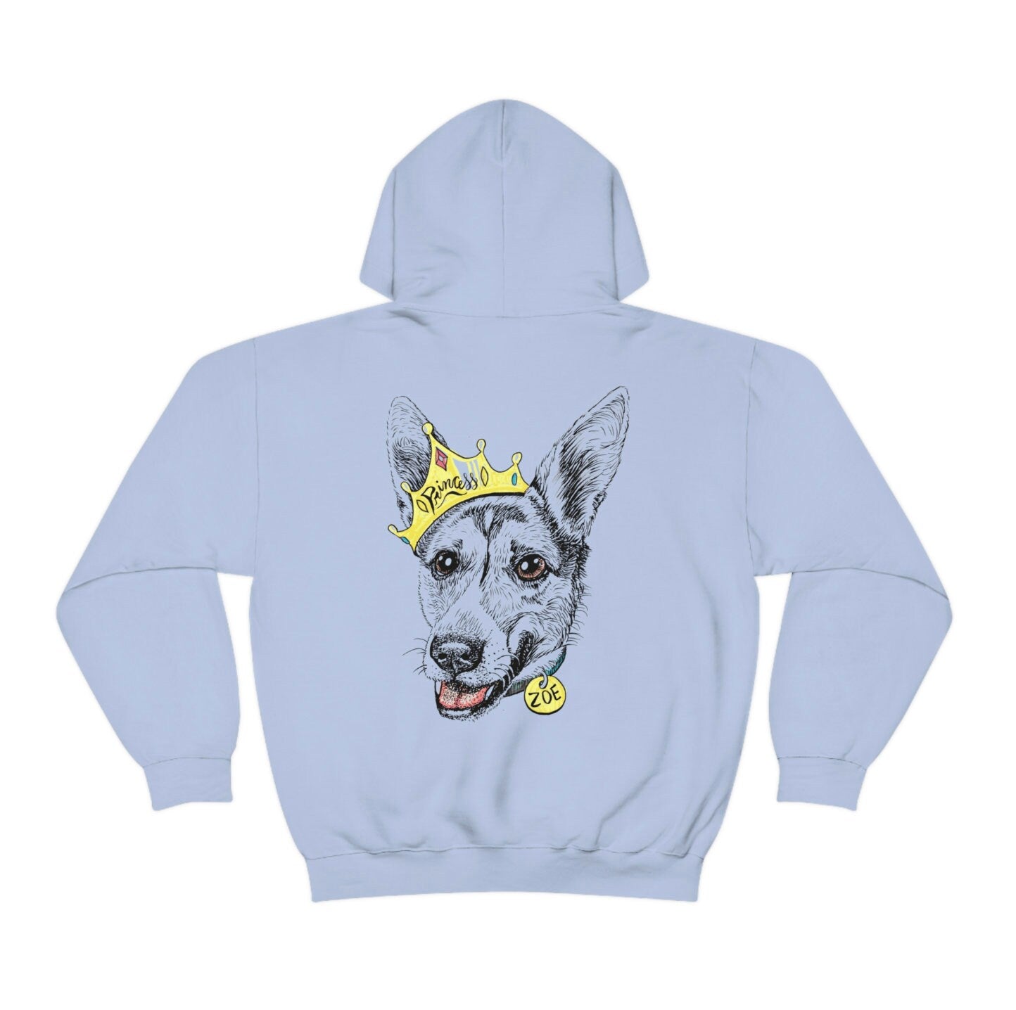 Customized Pet Portrait Hoodie