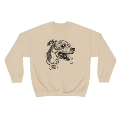 Customized Pet Portrait Crew Sweatshirt